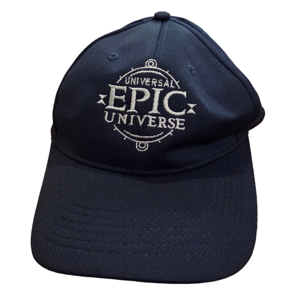 Universal Navy Blue Epic Universe Embroidered Baseball Cap